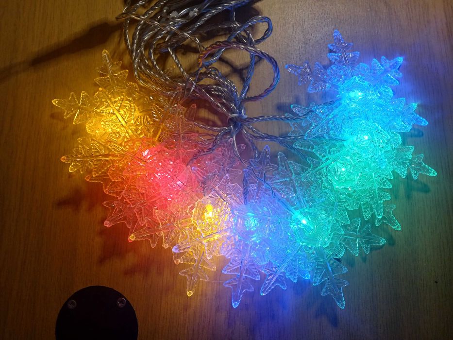 Świąteczne lampki LED pod USB