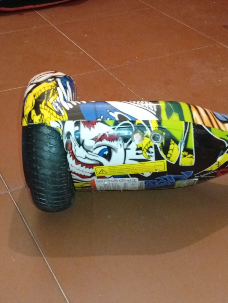 Hoverboard sem carregador