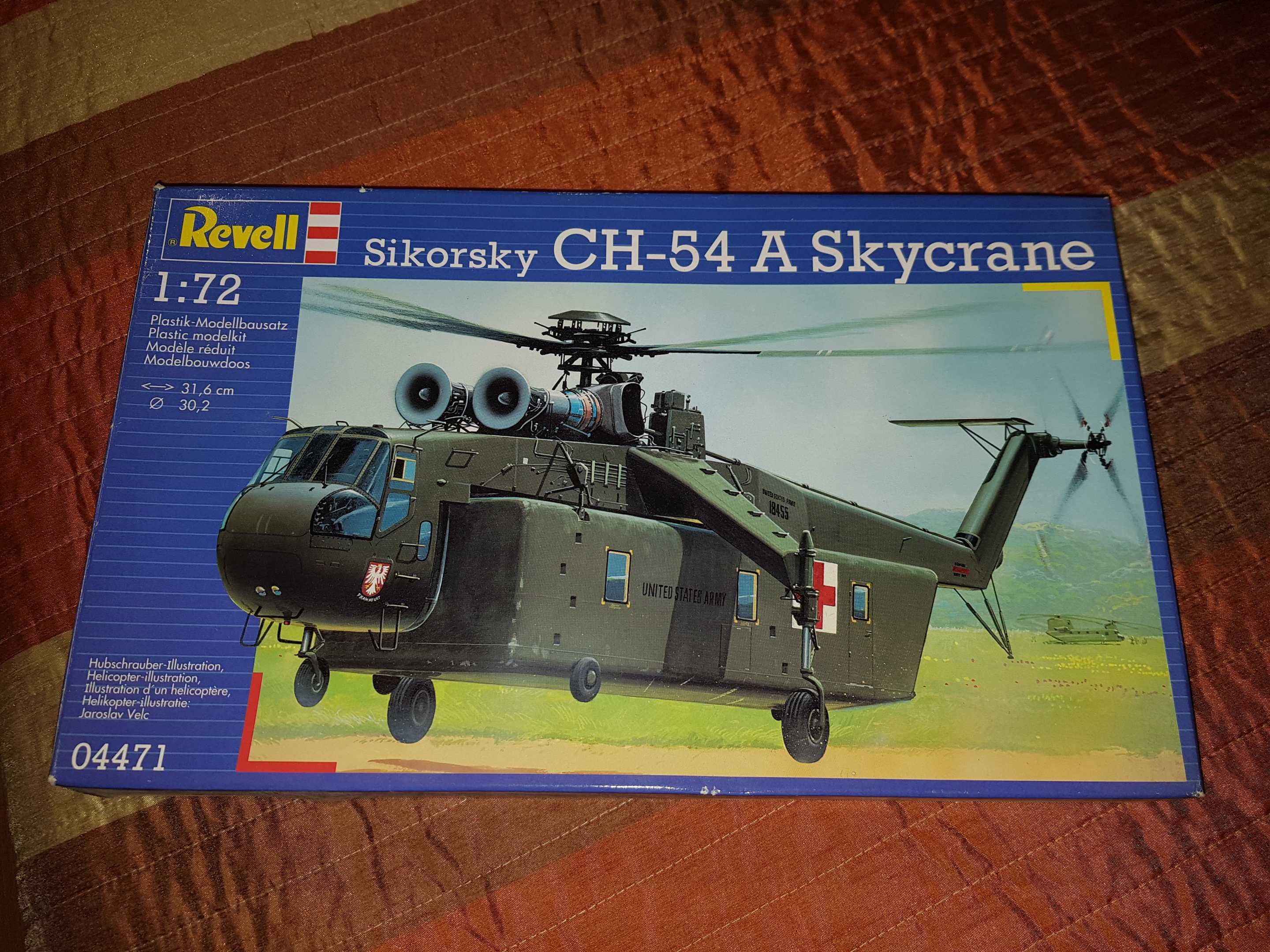 Model do sklejania Revell 04471 Sikorsky CH-54