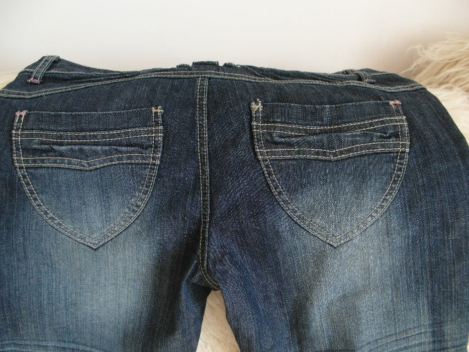 Spodenki -rybaczki - 3/4 - jeans- modne