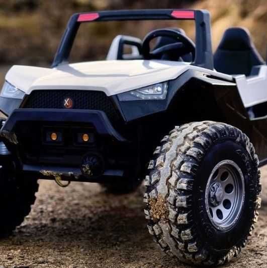 Auto  BUGGY CLASH 4x4 DLA 2 DZIECI do 80 kg, regulacja siedzenia