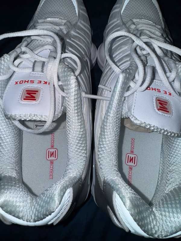 Nike Shox TL White Max Orange r.41