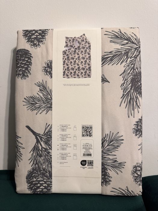 Pościel home&you w szyszki z mikrofibry 200 x 160