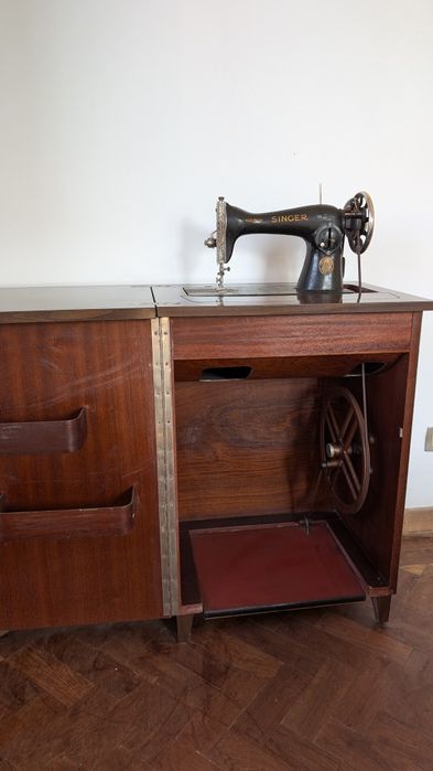 Máquina costura vintage Singer