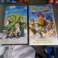 Shrek kasety vhs 2 części