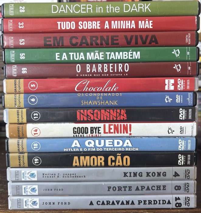 Vários DVDs, Lote 15