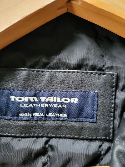 Kurtka skórzana oversize Tom Tailor M