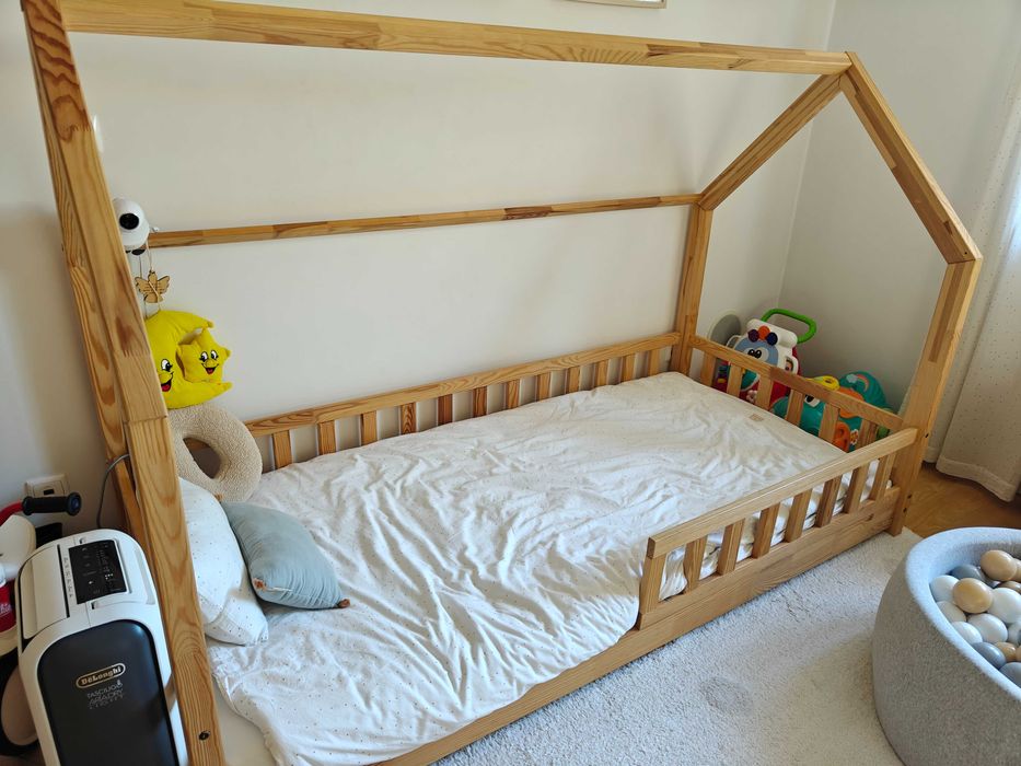 Cama Criança Mon Lit Cabane - Casinha 90x190 (com colchão)