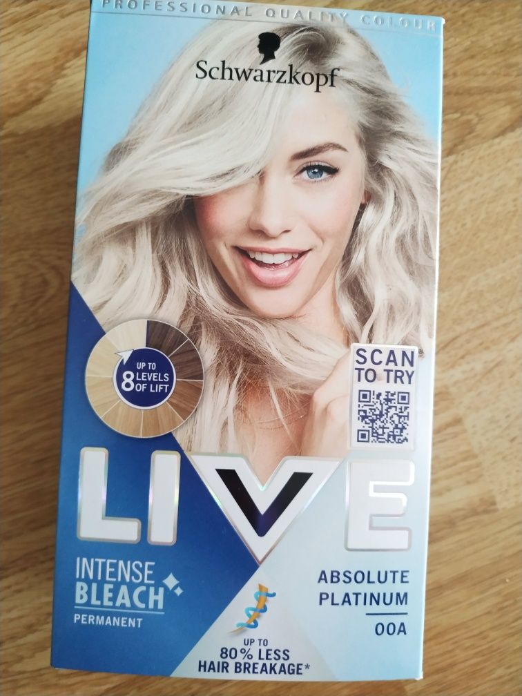 Schwarzkopf LIVE intense Bleach rozjaśniacz