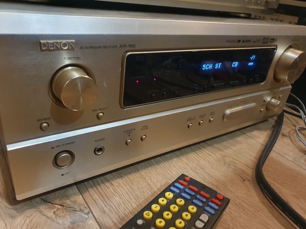 Denon avr 1803 kino domowe - amplituner 6.1 dts