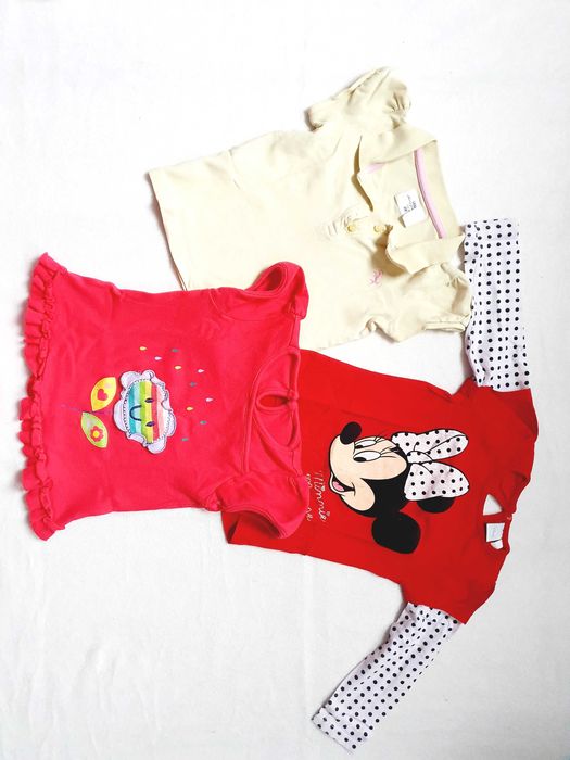 Koszulki rozm. 74 - 86 cm