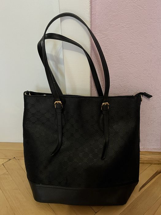 Велика чорна сумка Mohito