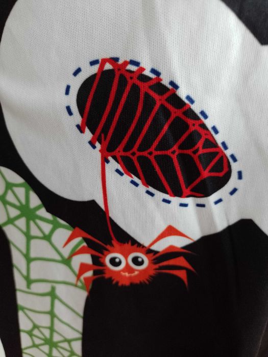 NOWY strój karnawałowy KOŚCIOTRUPA SZKIELETORA przebranie 80/92 (36)