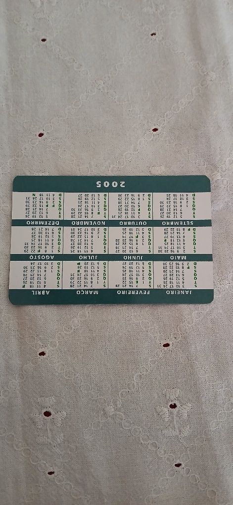 Calendário Caixa Geral Depósitos
