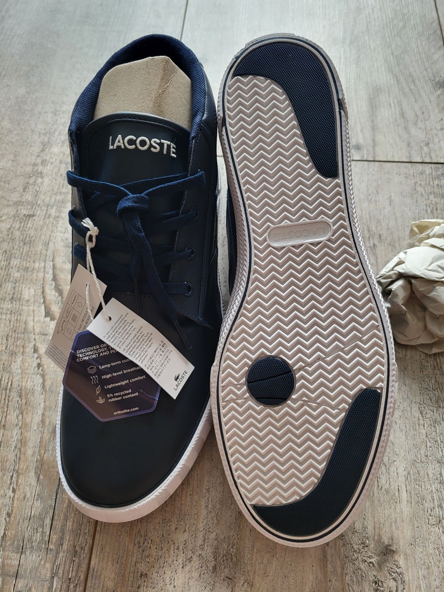 Buty Lacoste za kostkę. Rozmiar 46.