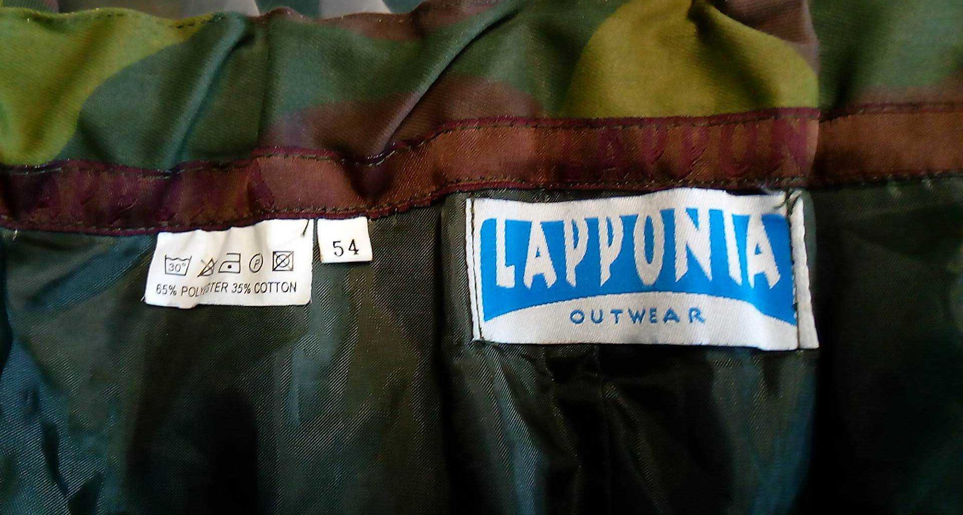 Spodnie Armia Finlandia M91 r.54 pas84-102 Lapponia outwear