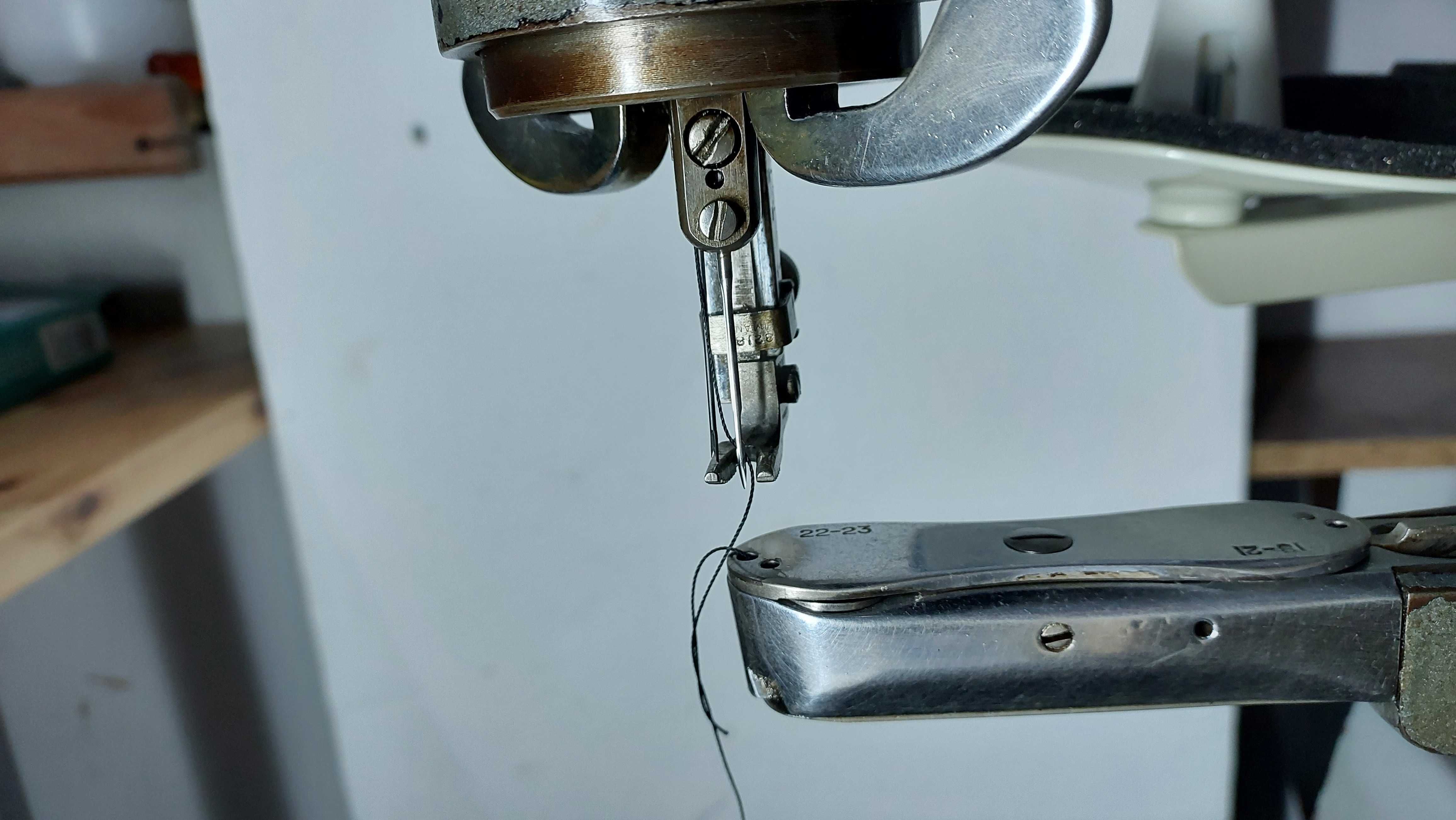 Singer 29K71 Vintage Máquina Costura Couro - Revisada, Peças Novas