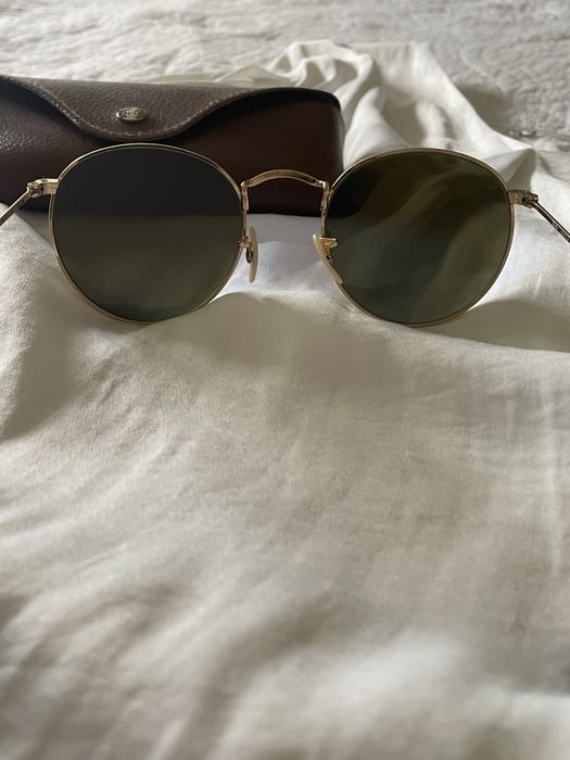 Óculos de sol espelhados azuis - Ray Ban