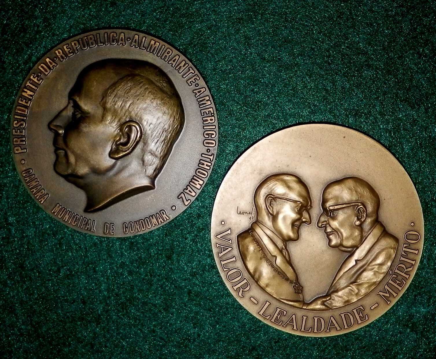 Medalhas BRONZE Prof. Marcelol Caetano e Americo Thomaz