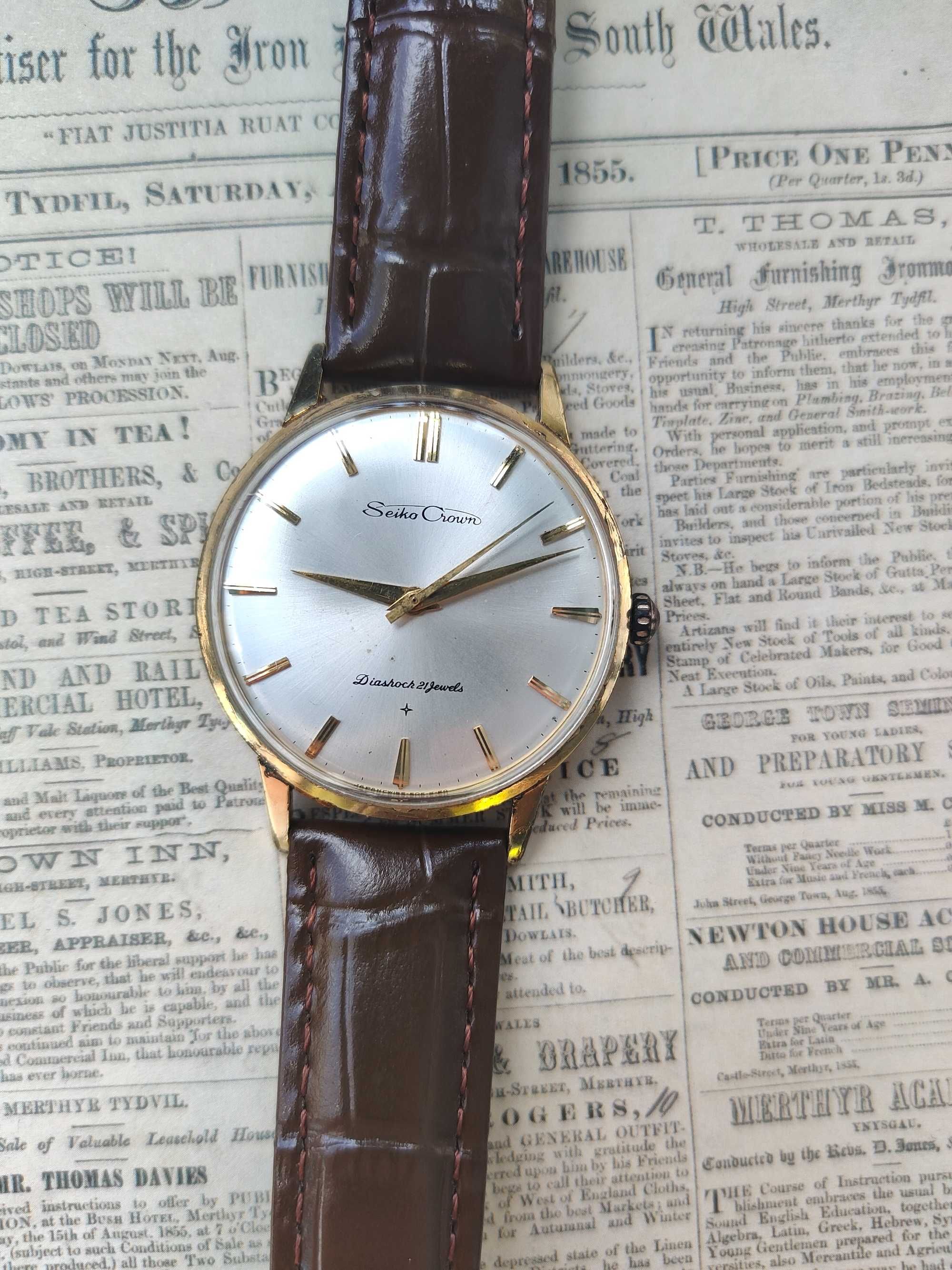 Seiko Crown 560 60r Zegarek nakręcany