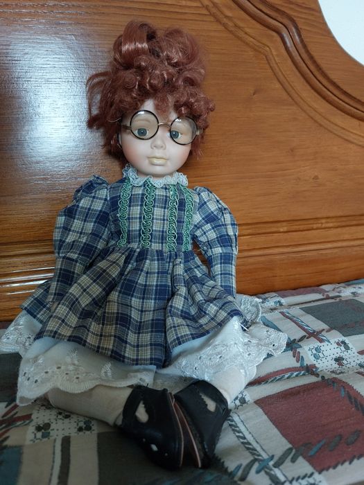 Antigas bonecas de porcelana