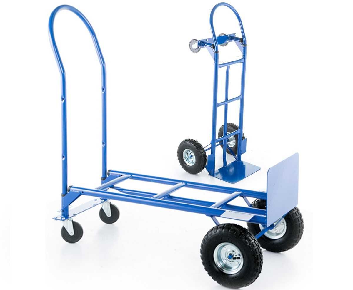 Wózek magazynowy platformowy transportowy / młynarka 2w1  - 250kg