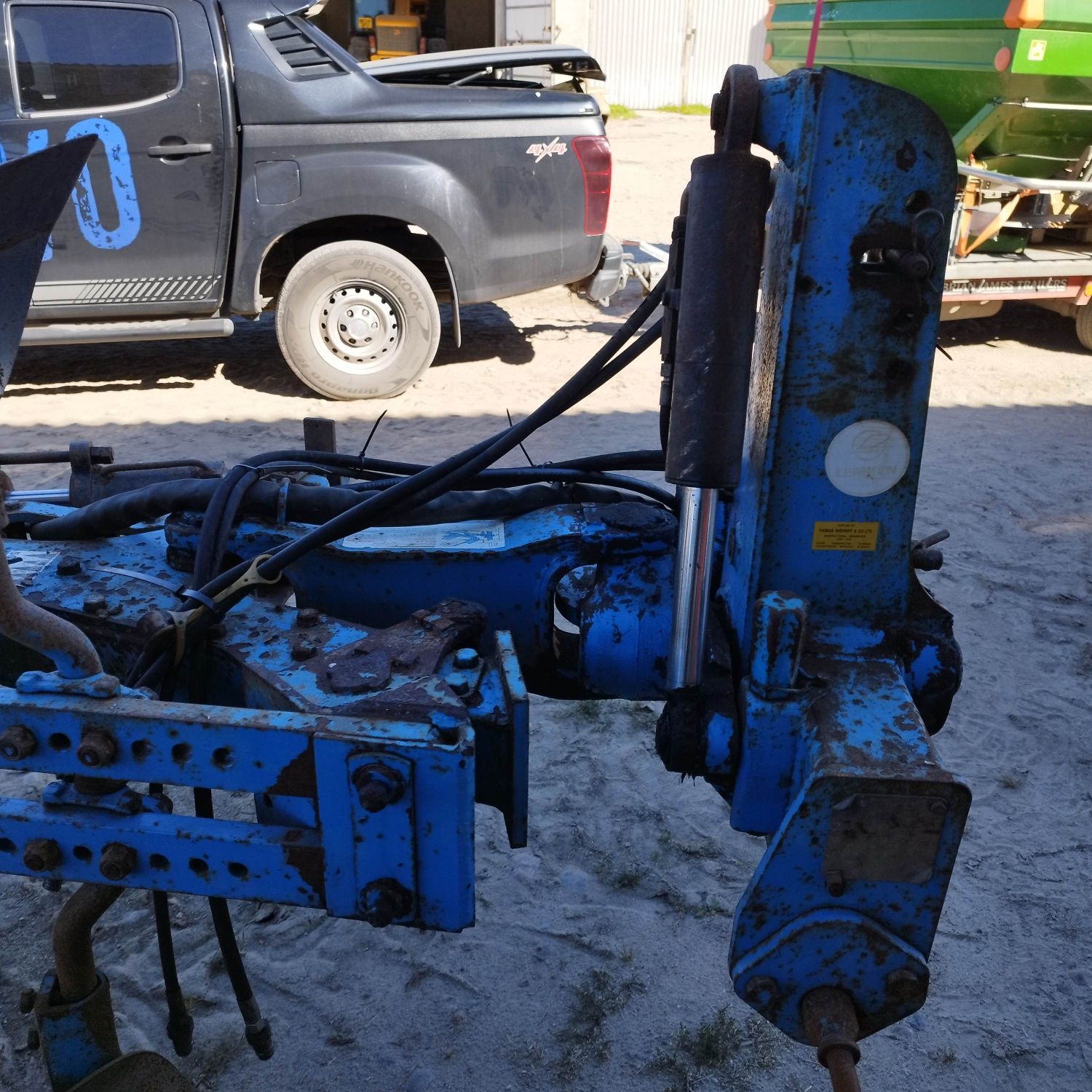 Pług Lemken Variopal 4 skibowy resor nonstop vario