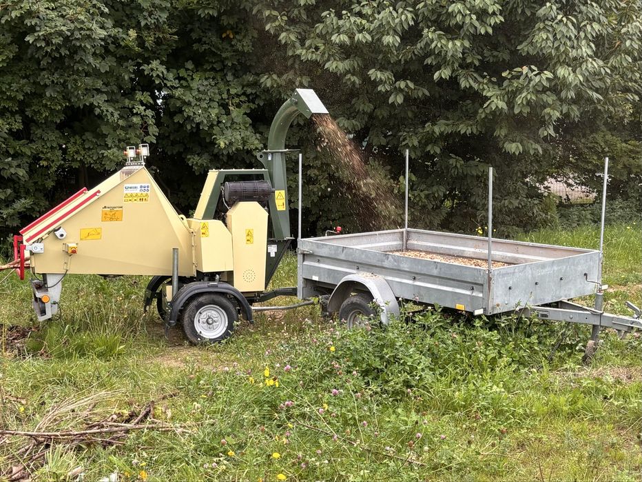 Rębak Rozdrabniacz / wysięgnik / zwyżka / gałezie max 10cm