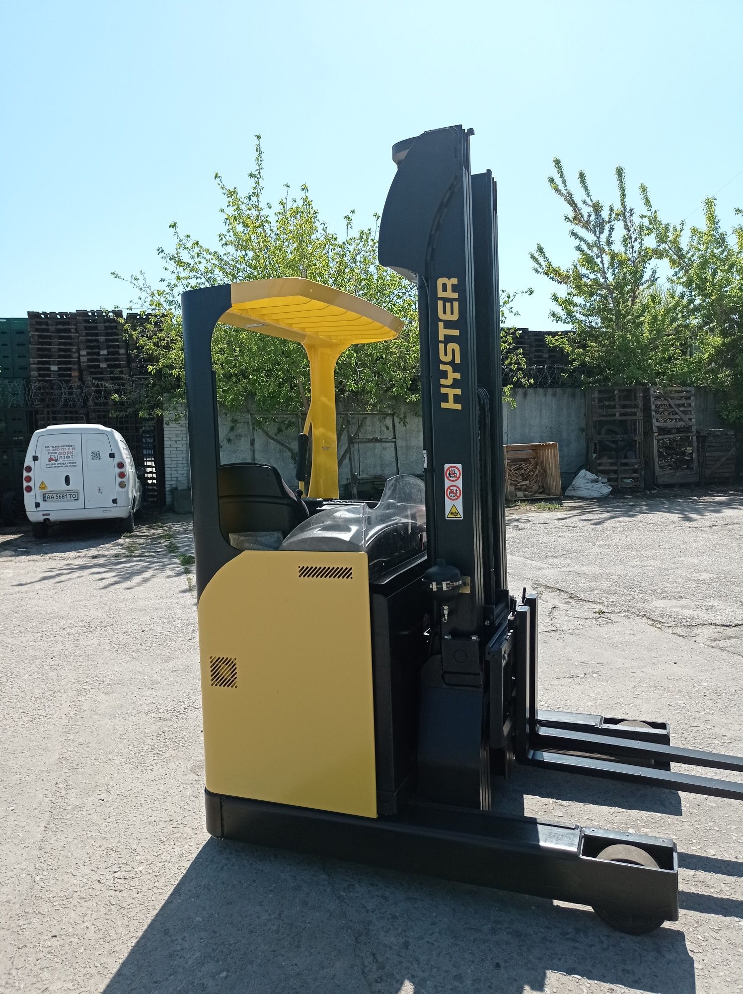 Штабелер річтрак навантажувач погрузчик Hyster (Yale)  1,4t/6,4m 2007