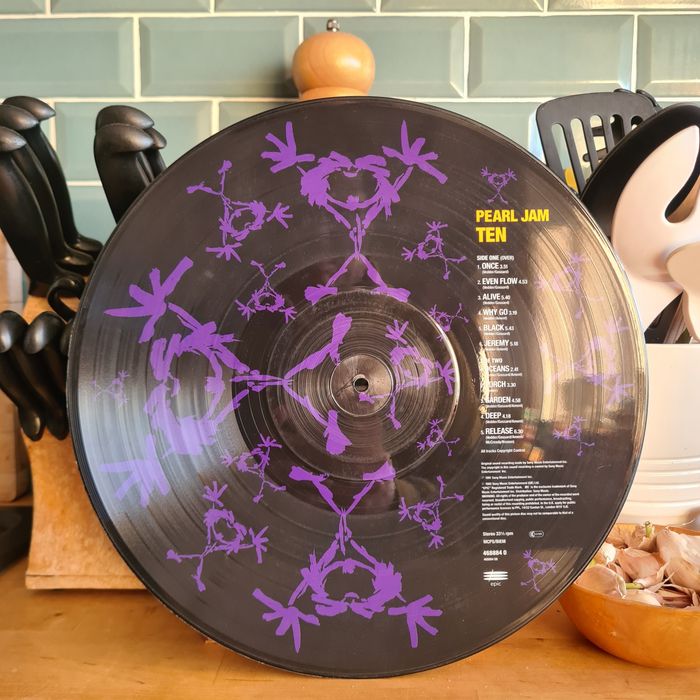 Pearl Jam Ten picture disc original