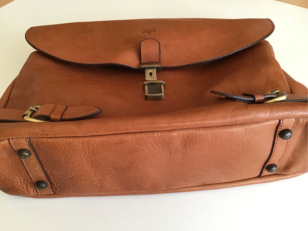 Mulberry skórzana torebka aktówka A4
