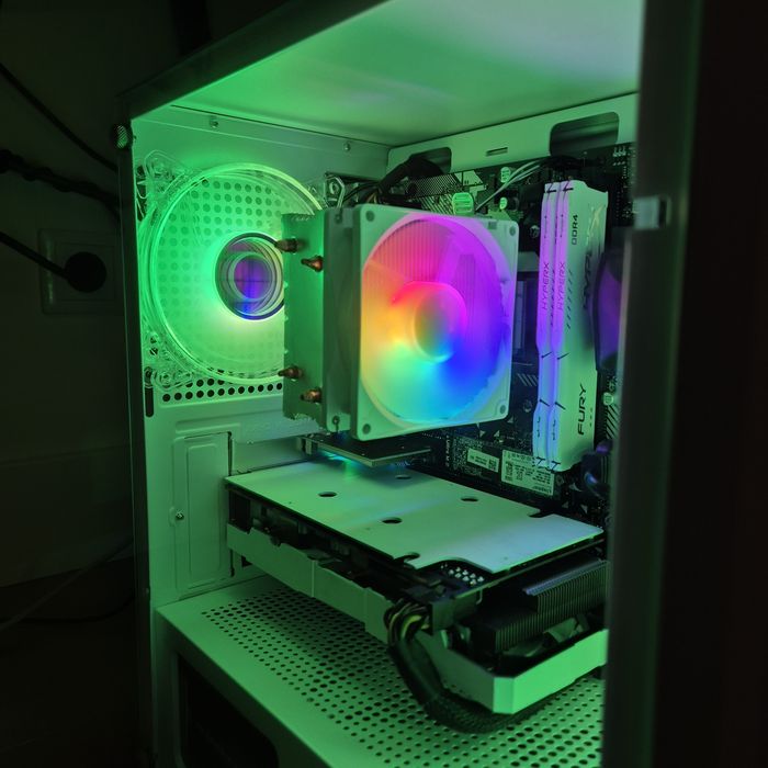 Komputer RTX3060Ti/RX6600XT/R5 5500/16gb ram/Gamingowy Okazja Wi-Fi