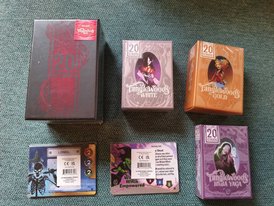 20 Strong Tanglewoods - All in bundle + promos. Nowe, w folii