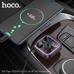 FM-модулятор Швидка Авто Зарядка 2USB + TypeC Hoco E85 Transmitter