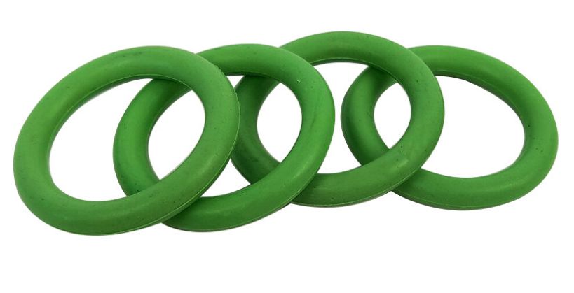 Набор 270 шт зеленые резиновые уплотнительные кольца прокладки кондиц.