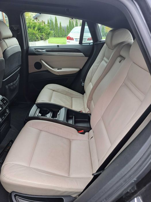 BMW-X6 3.0. Skóra jasna. Garażowane. Zadbane