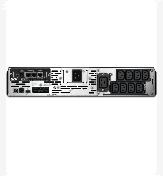 ДБЖ APC Smart-UPS X 3000VA/2700W для стійки/вежі серверу з РК-дисплеєм
