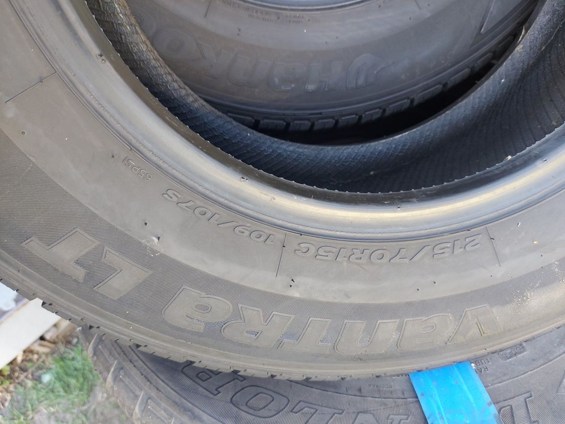 215/70 R15C Hankook пара шин 2колеса