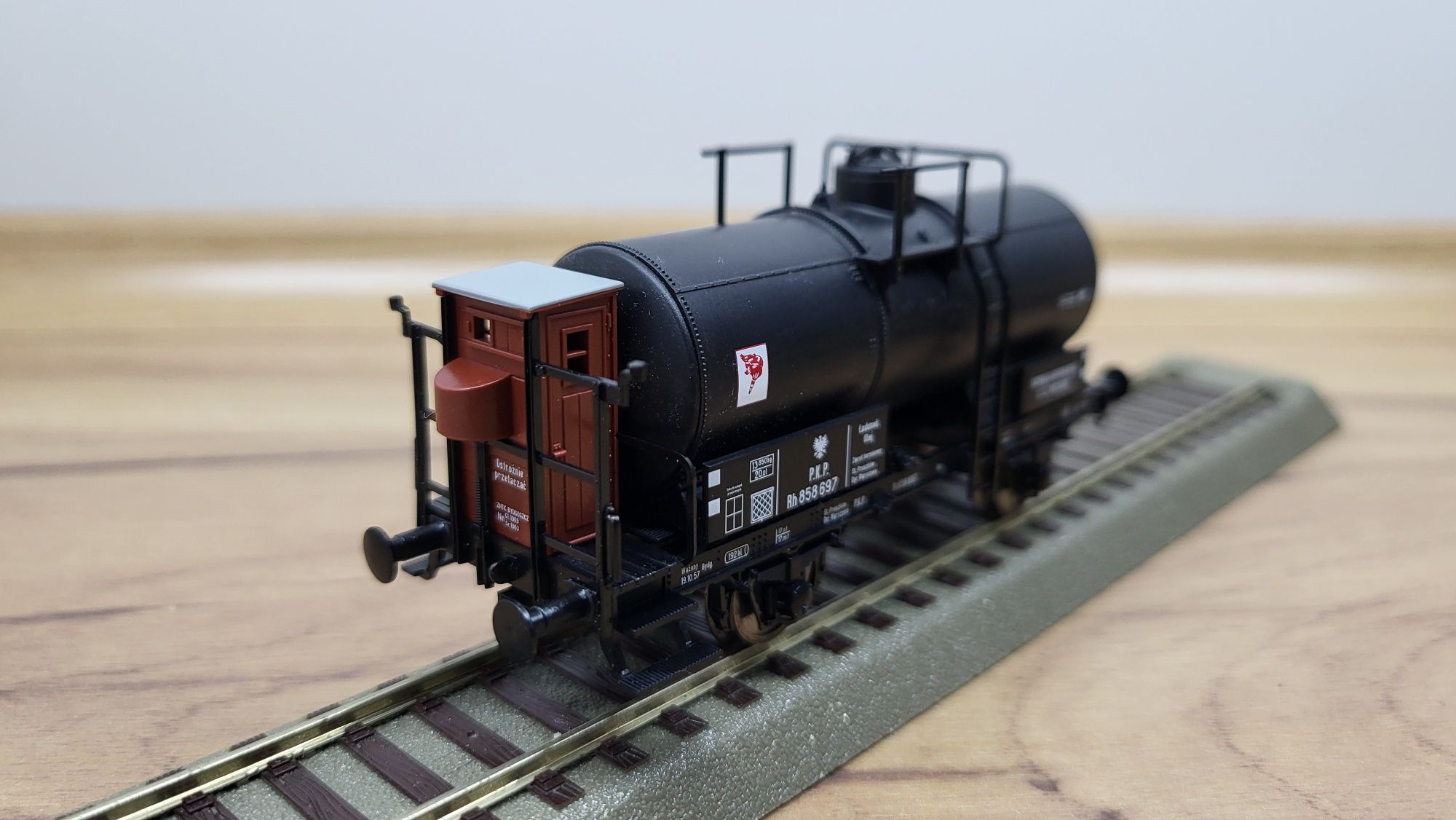 Fleischmann 985434 wagon cysterna Rh PKP H0 2005 rok UNIKAT rarytas
