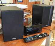 Denon Ceol Piccolo DRA-N5
+ głośniki DENON SC-N10 + stojaki + kable