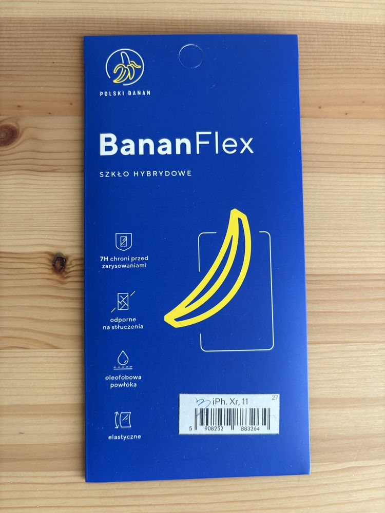 Szkło hybrydowe BananFlex iPhone Xr/11
