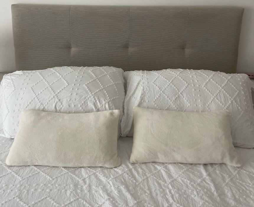 Cabeceira de cama conforama - nova