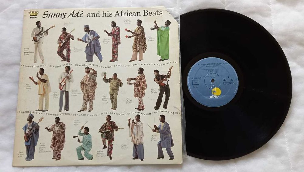 Sunny Adé and His African Beats – Synchro System LP - Africa