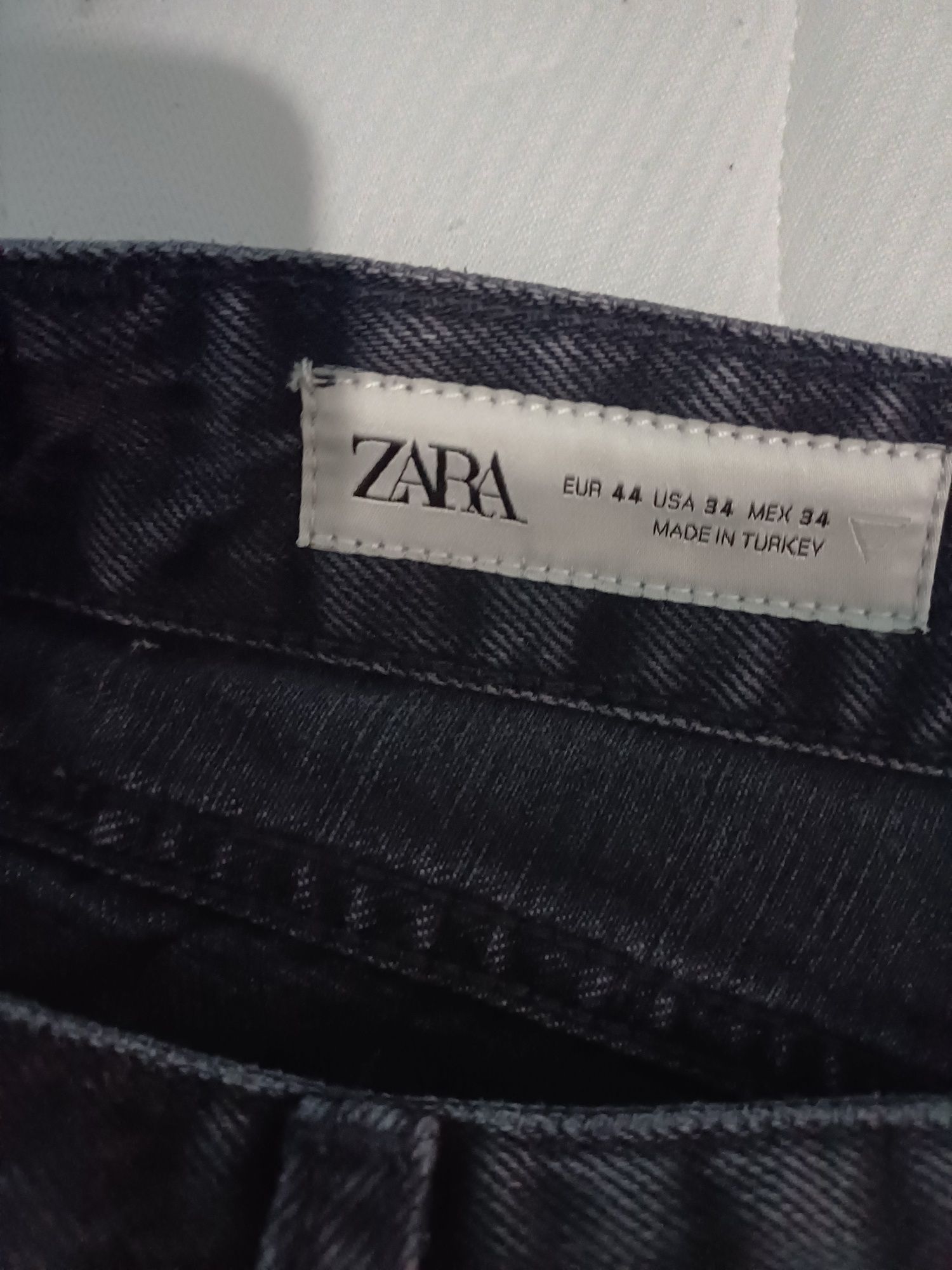 Calça flare jens zara