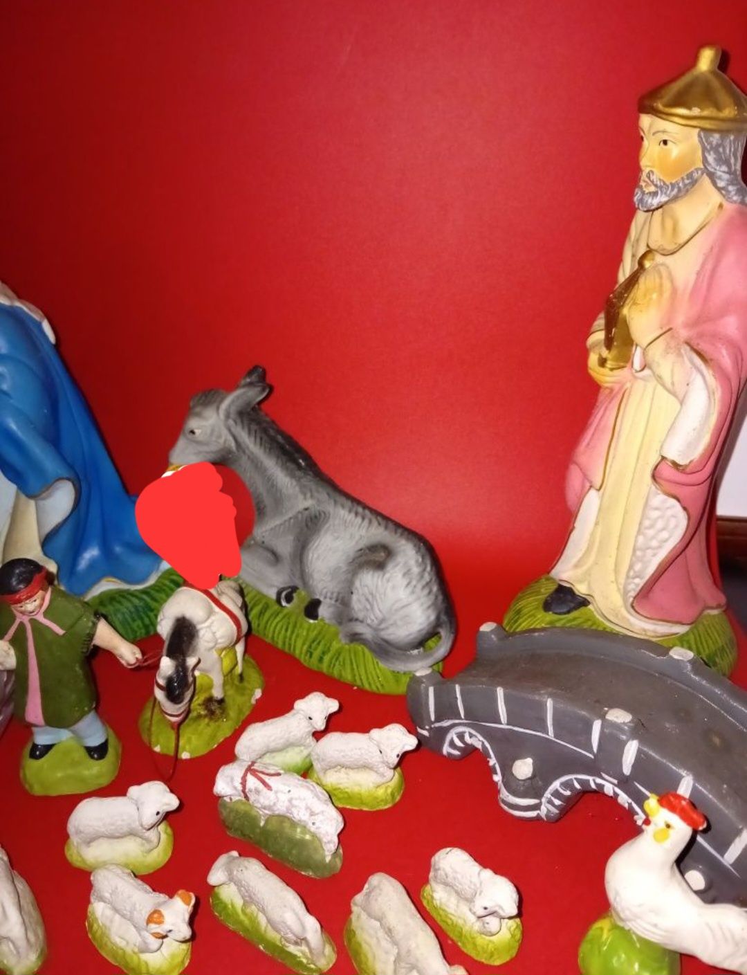 Presépio 23 peças  figuras grandes *