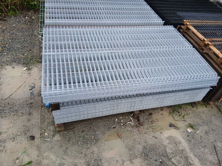 Panel ogrodzeniowy fi 4mm 153cm OCYNK!!! panele słupki siatki furtki