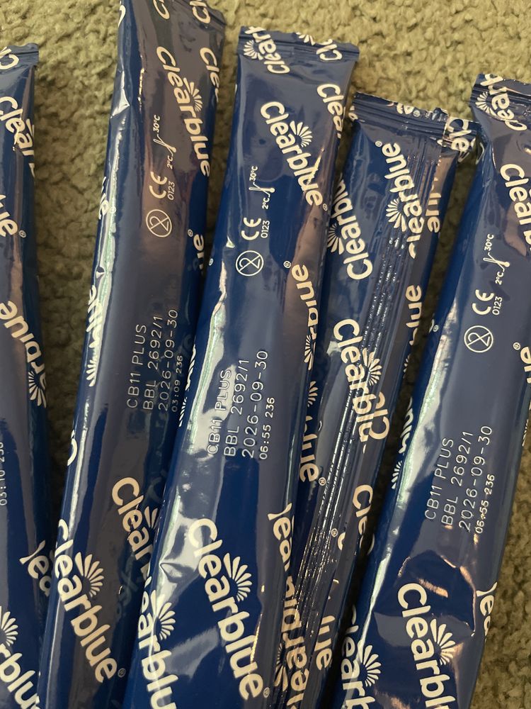 Clearblue testy ciążowe jednominutowe 5szt 0707
