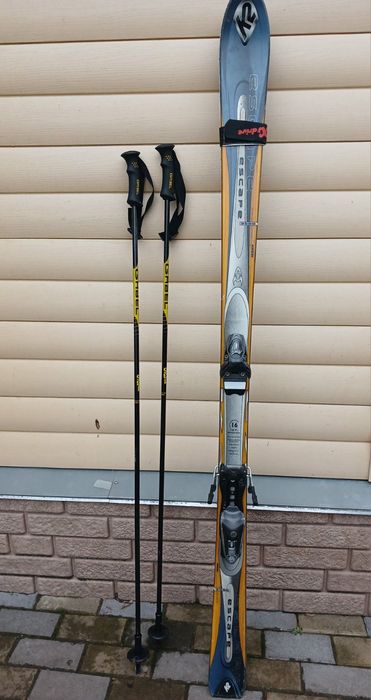 Горные лыжи К2 и Volant б/у в комплекте