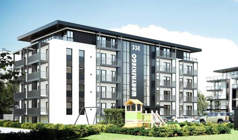 Apartament z klimatyzacją 42,73 m2, Busko-Zdrój