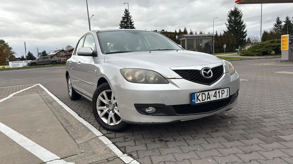 Mazda 3 BEZWYPADKOWA, 1.6 Benzyna, KIMATRONIK, Oponu Lato-Zima!!